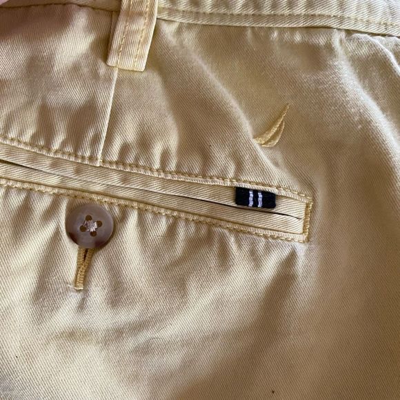 Nautica Classic Fit Deck Shorts in Yellow (Snapdragon), Men's Size 40W, MP $55 - Picture 15 of 15